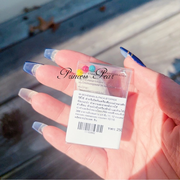 2x Starbucks Thailand Alpaca Stopper with Reusable cup - Picture 6 of 7